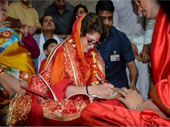 BJP Questioned about Priyanka Gandhi, Congress claimed she is Hindu BJP ने हिंदुत्व पर उठाए सवाल, कांग्रेस ने कहा हिंदू हैं प्रियंका गांधी