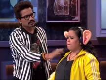 VIDEO: अपने पति के लिए \'खतरा\' बनी भारती, रिएलिटी शो में उड़ाया मजाक