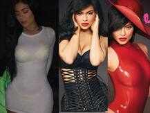 काइली की ड्रेस से ग्रीन बिकिनी झलकती नजर आईं, बेहद हॉट हैं ये तस्वीरें, देखें यहां