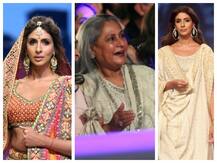 दुल्हन के लिबास में रैंप पर उतरीं श्वेता बच्चन, खुशी से तालियां बजाती दिखीं मां जया, देखें तस्वीरें