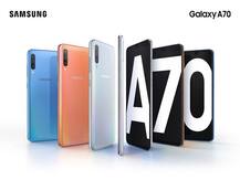 Samsung Galaxy A70 हुआ लॉन्च, फोन में दिया गया है इनडिस्प्ले फिंगरप्रिंट सेंसर और सुपरफास्ट चार्जिंग