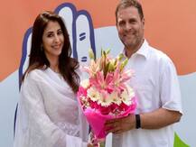 कांग्रेस में शामिल हुईं उर्मिला मातोंडकर, कहा-ग्लैमर नहीं विचारधारा के कारण कांग्रेस में आई