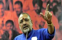 बिहार: अमित शाह का एलान- गिरिराज सिंह बेगूसराय से ही चुनाव लड़ेंगे