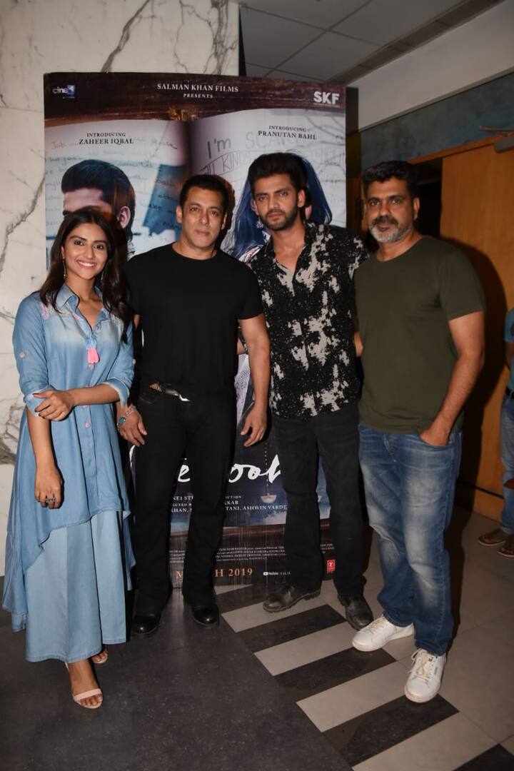 आपको बता दें कि सलमान खान इस फिल्म के जरिए जहीर इकबाल और प्रनूतन बहल को लॉन्च कर रहे हैं.