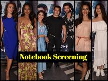 Notebook Screening: \'नोटबुक\' फिल्म देखने सलमान, यूलिया और सोनाक्षी सहित बॉलीवुड के कई बड़े सितारे पहुंचे