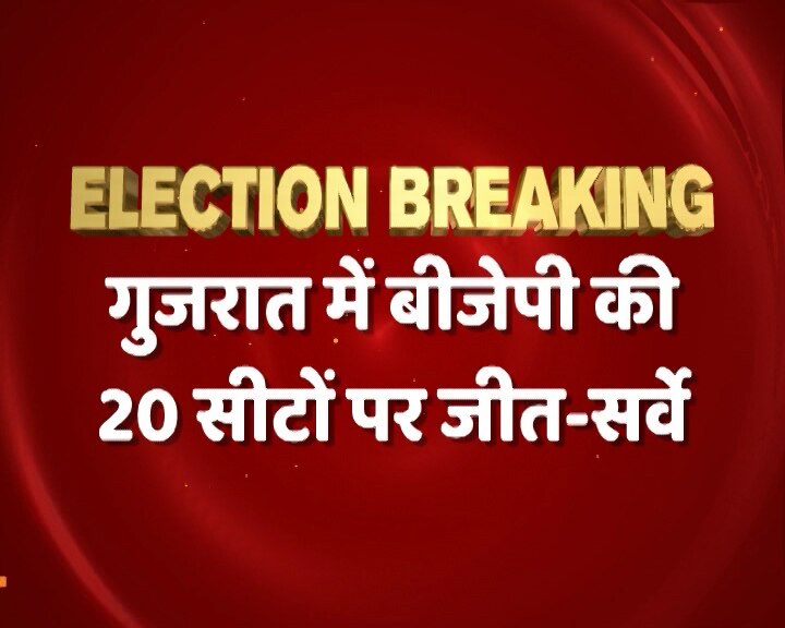 ABP SURVEY: गुजरात में BJP की 20 सीटों पर जीत की उम्मीद, कांग्रेस कर सकती है 6 सीटों पर कब्जा