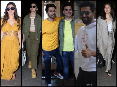 SPOTTED: आलिया, अनुष्का से लेकर मौनी रॉय तक, आज स्टाइल में दिखे बॉलीवुड के ये सितारे, देखें तस्वीरें SPOTTED: आलिया, अनुष्का से लेकर मौनी रॉय तक, आज स्टाइल में दिखे बॉलीवुड के ये सितारे, देखें तस्वीरें