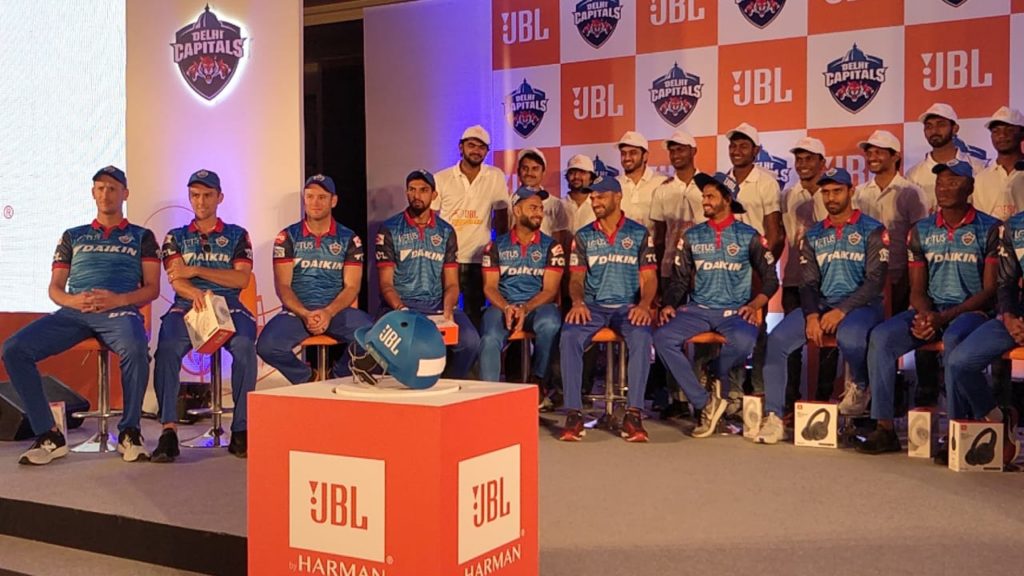 IPL फ्रेंचाइजी दिल्ली कैपिटल्स का स्पॉन्सर बना JBL