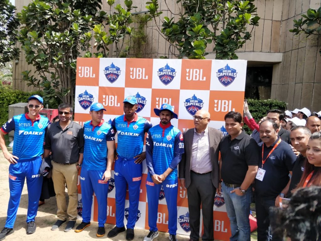 IPL फ्रेंचाइजी दिल्ली कैपिटल्स का स्पॉन्सर बना JBL