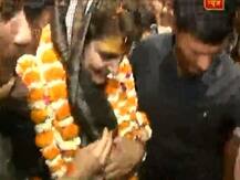 अयोध्या: प्रियंका गांधी के सामने लगे मोदी-मोदी के नारे, समर्थकों ने भी \'चौकीदार चोर है\' के नारे लगाए