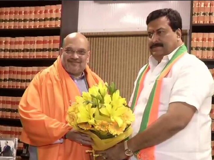 Lok Sabha Elections 2019: Telangana Congress Leader P Sudhakara Reddy joins BJP in presence of Amit Shah तेलंगाना में कांग्रेस को बड़ा झटका, पार्टी के पूर्व महासचिव पी सुधाकर रेड्डी बीजेपी में शामिल