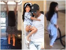 VIDEO: अक्षय कुमार ने 6 साल की बेटी नितारा को कराया वर्कआउट, सामने आई शानदार वीडियोज