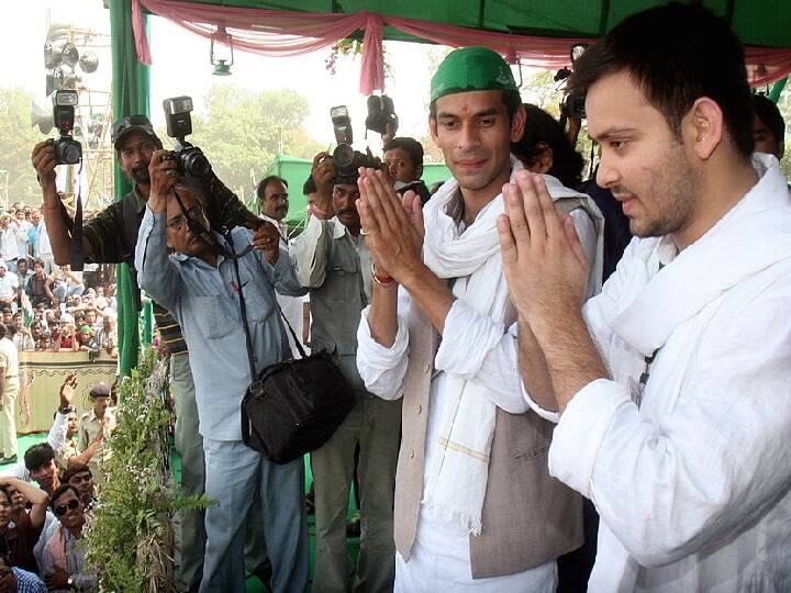 Lok Sabha Elections 2019: Rift in Lalu Yadav Rabri Devi family: Tej Pratap Yadav Vs Tejashwi Yadav in Bihar लालू परिवार के 'कृष्ण' और 'अर्जुन' में क्यों छिड़ा महाभारत, 5 प्वाइंट्स में समझें