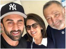 पापा ऋषि कपूर ने मिलने अस्पताल पहुंचे रणबीर कपूर, नीतू कपूर ने शेयर की बेहद खास तस्वीरें