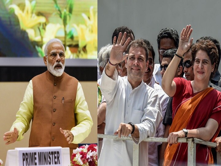 PM Modi On ABP- pm modi answer on who is better leader in priyanka and rahul gandhi PM Modi On ABP: गांधी भाई-बहनों में से बेहतर नेता कौन पर पीएम मोदी ने कहा- ''चिंता का विषय है कि इस पार्टी में देश से नेता उभरते नहीं''