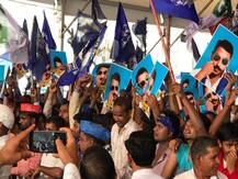 देवबंद: मायावती-अखिलेश की सभा में लगे भीम आर्मी के मुखिया चंद्रशेखर जिंदाबाद के नारे