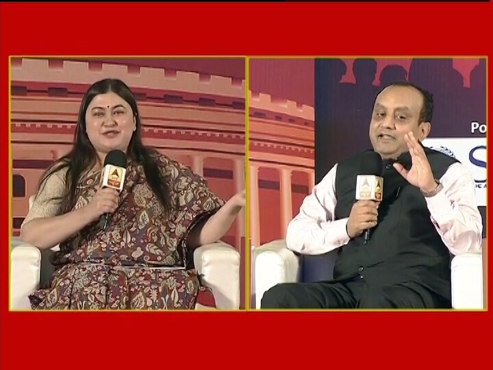 ShikharSammelan 2019 those who ask questions BJP calls them Anti national says Ragini Naik Shikhar Sammelan: सवाल पूछने वालों को BJP बताती है एंटी नेशनल- रागिनी नाइक, सुधांशु त्रिवेदी बोले- सरकार ने किया पाक को अलग-थलग