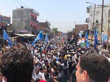 तस्वीरें- राहुल गांधी ने अमेठी से दाखिल किया नामांकन, कार्यकर्ताओं ने किया जोरदार स्वागत