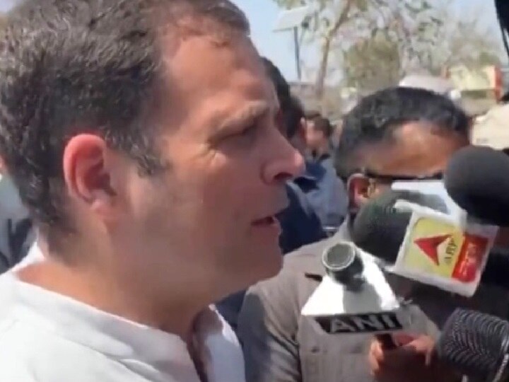 Congress Says suspicious Laser light on Rahul Gandhi face in Amethi राहुल की सुरक्षा को लेकर कांग्रेस ने जताई चिंता, कहा- चंद पलों में चेहरे पर 7 बार मारी गई लेजर लाइट, हो सकता है स्नाइपर गन