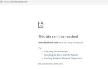 facebook.com कुछ घंटों तक रहा डाउन, WhatsApp में भी आई दिक्कत
