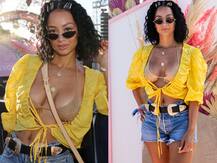 एक्ट्रेस ड्राया मिशेल ने फेस्टिवल में अपने हॉट लुक से ढाया कहर, देखें तस्वीरें