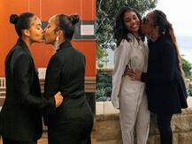 मां-बेटी की आपस में चुंबन करने वाली तस्वीर को देख नाराज हुए फैंस, कहीं ऐसी बातें