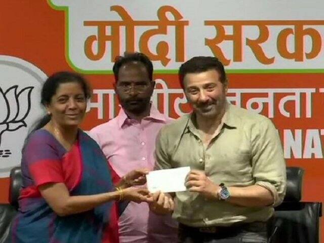 BJP given Ticket to Sunny Deol from Gurdaspur, Kiren kher Will contest from Chandigarh बीजेपी ने गुरदासपुर से सनी देओल को दिया टिकट, चंडीगढ़ से किरण खेर उम्मीदवार