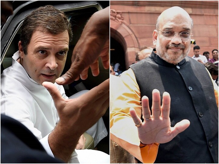 Rahul Gandhi Cites Murder Case, Amit Shah Questions His Legal Knowledge राहुल ने अमित शाह को बताया हत्या का आरोपी, शाह बोले- राजनीति से प्रेरित झूठा केस किया गया था दर्ज