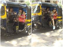 In Pics: ऑटोरिक्शा में दोस्त के साथ मस्ती करती दिखीं सारा अली खान, सामने आईं ऐसी तस्वीरें