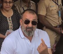 Lok Sabha Election 2019: परिवार के साथ वोट डालने पहुंचे संजय दत्त और सुनील शेट्टी, देखिए तस्वीरें