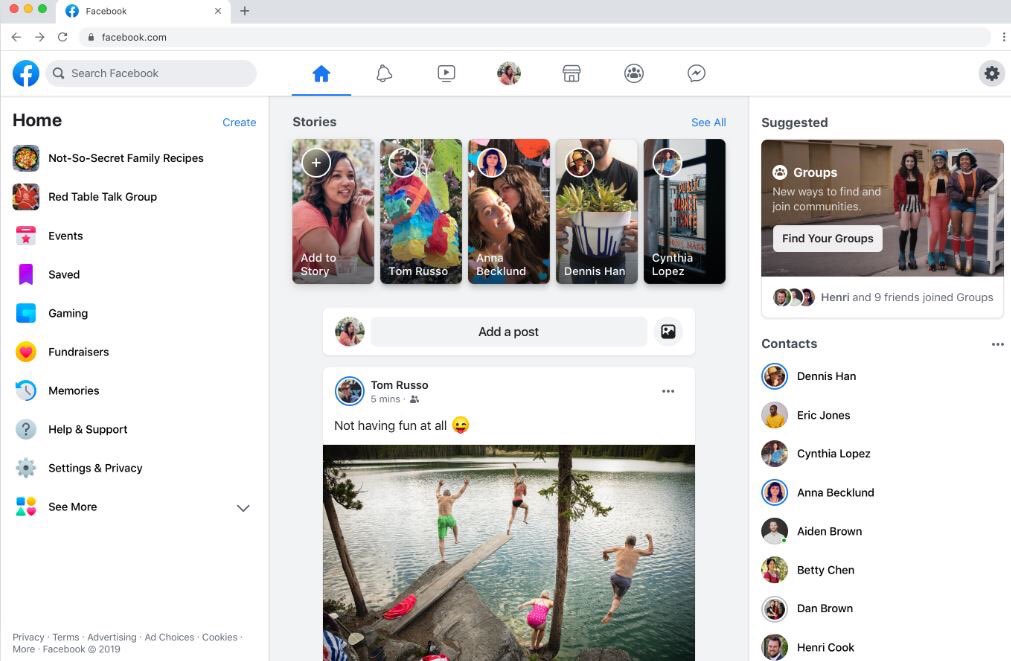 Facebook F8 2019: फेसबुक के आइकन और प्राइवेसी में किया गया बदलाव, कुछ ऐसा दिखेगा नया डिजाइन, इन चीजों का भी हुआ एलान