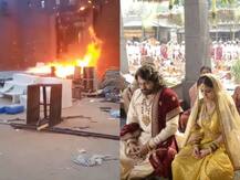 साउथ सुपरस्टार चिरंजीवी की फिल्म के सेट पर लगी आग, करोड़ों का नुकसान