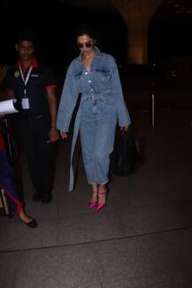 Met Gala के लिए न्यू यॉर्क रवाना हुईं दीपिका पादुकोण, डेनिम लुक से जीता सबका दिल