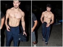 मुंबई की सड़कों पर शर्टलेस होकर निकले टाइगर श्रॉफ, फ्लॉन्ट की मस्कुलर बॉडी और एब्स