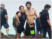 VIRAL: दिशा पटानी के साथ शर्टलेस दिखे आदित्य रॉय कपूर, समंदर किनारे सामने आई ऐसी तस्वीर