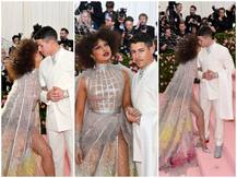 Met Gala 2019: रेड कार्पेट पर निक जोनास ने प्रियंका चोपड़ा को किया किस, लुक से किया सबको हैरान
