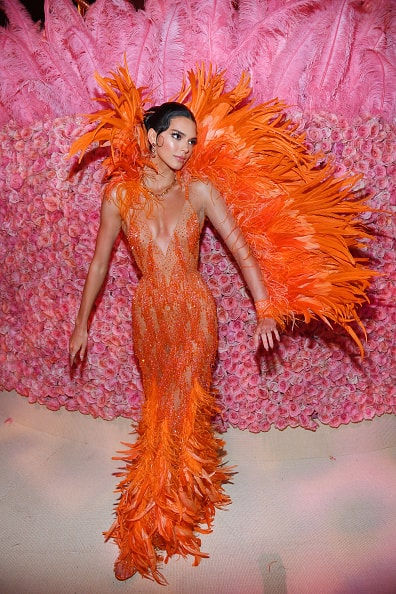 अपने इस हॉट लुक के साथ केंडल ने कैमरे के आगे खूब पोज दिए. 