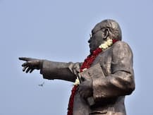 नोएडा: अंबेडकर की मूर्ति पर की पत्थरबाजी, तनाव के मद्देनजर फोर्स तैनात