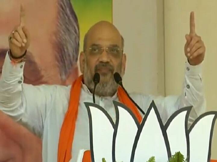 UP- Amit Shah said in SP-BSP govt not work for society they work for communities यूपी: सपा-बसपा सरकारों में समाज नहीं जातियों के काम होते थे - अमित शाह