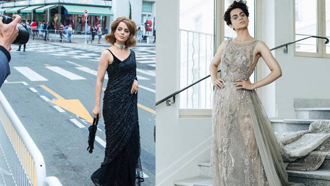 इसके साथ ही ब्लैक साड़ी में उनके ट्रेडिशनल लुक को कान्स में खूब पसंद किया गया था.