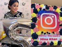 इंस्टाग्राम पर हिना खान के फॉलोअर्स का आंकड़ा 5 मिलियन के पार, इस अंदाज में मनाया जश्न