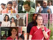 तस्वीरें: सिर्फ एक क्लिक में जानें छठे चरण में अबतक किन-किन दिग्गजों ने डाला वोट