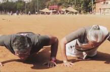 VIDEO: 80 साल की उम्र में मिलिंद सोमन के मां ने लगाए 5-10 नहीं बल्कि पूरे 16 पुश-अप्स