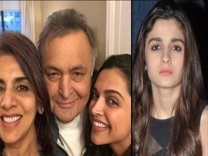 बीमार ऋषि कपूर से मिलने पहुंची दीपिका पादुकोण पर आलिया ने ऐसे किया रिएक्ट deepika padukone meets rishi kapoor and neetu kapoor, here is alia bhatts reaction बीमार ऋषि कपूर से मिलने पहुंची दीपिका पादुकोण पर आलिया ने ऐसे किया रिएक्ट