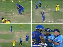 IPL 2019 Final- अंपायर का फैसला न मानने और हवा में बल्ला उछालने की वजह से पोलार्ड पर लगा 25% का जुर्माना