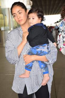 बेटी मीशा और बेटे ज़ेन कपूर के साथ हॉलीडे के लिए रवाना शाहिद और मीरा कपूर, देखें तस्वीरें