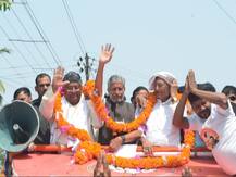 चुनाव प्रचार के अंतिम दिन रविशंकर प्रसाद ने झोंकी ताकत, पटना में किया रोड शो