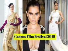 Cannes 2019: कभी देसी स्वैग तो कभी वाइल्ड अंदाज में रेड कार्पेट पर पहुंची कंगना, देखें तस्वीरें