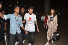 विराट कोहली के साथ गोवा से लौटी अनुष्का शर्मा, यहां देखिए तस्वीरें