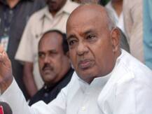 पूर्व प्रधानमंत्री एच डी देवगौड़ा की हार से कर्नाटक में कांग्रेस-जेडीएस गठबंधन को झटका